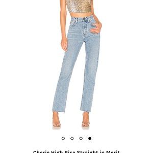 AGOLDE CHERIE HIGH RISE JEANS